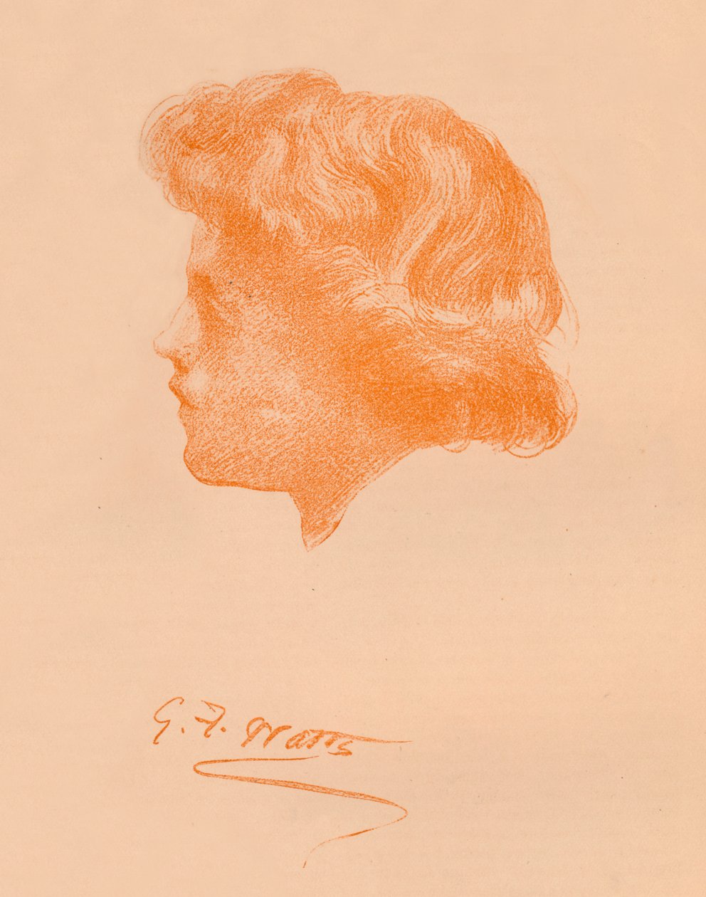 رسم تخطيطي ، c1895 ، 1896 بواسطة جورج فريدريك واتس