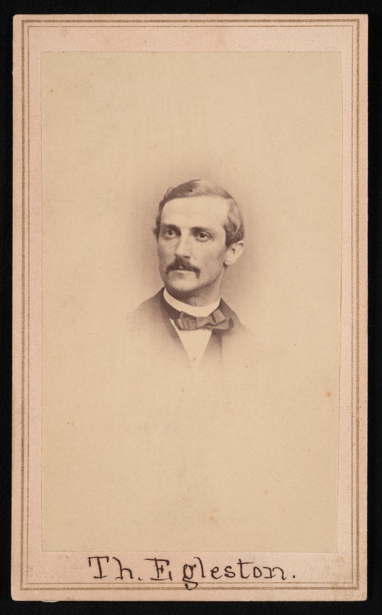 صورة لتوماس إجليستون 1832-1900 ، بين 1863 و 1875. بواسطة جورج جاردنر روكوود