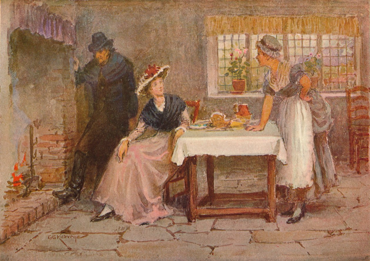 رسم لانغام: المأوى ، c1885 بواسطة جورج جودوين كيلبورن