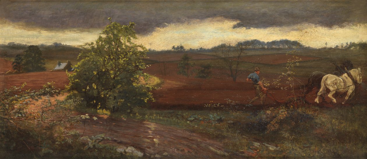 المحراث ، 1870-1872 بواسطة جورج هيمينغ ماسون