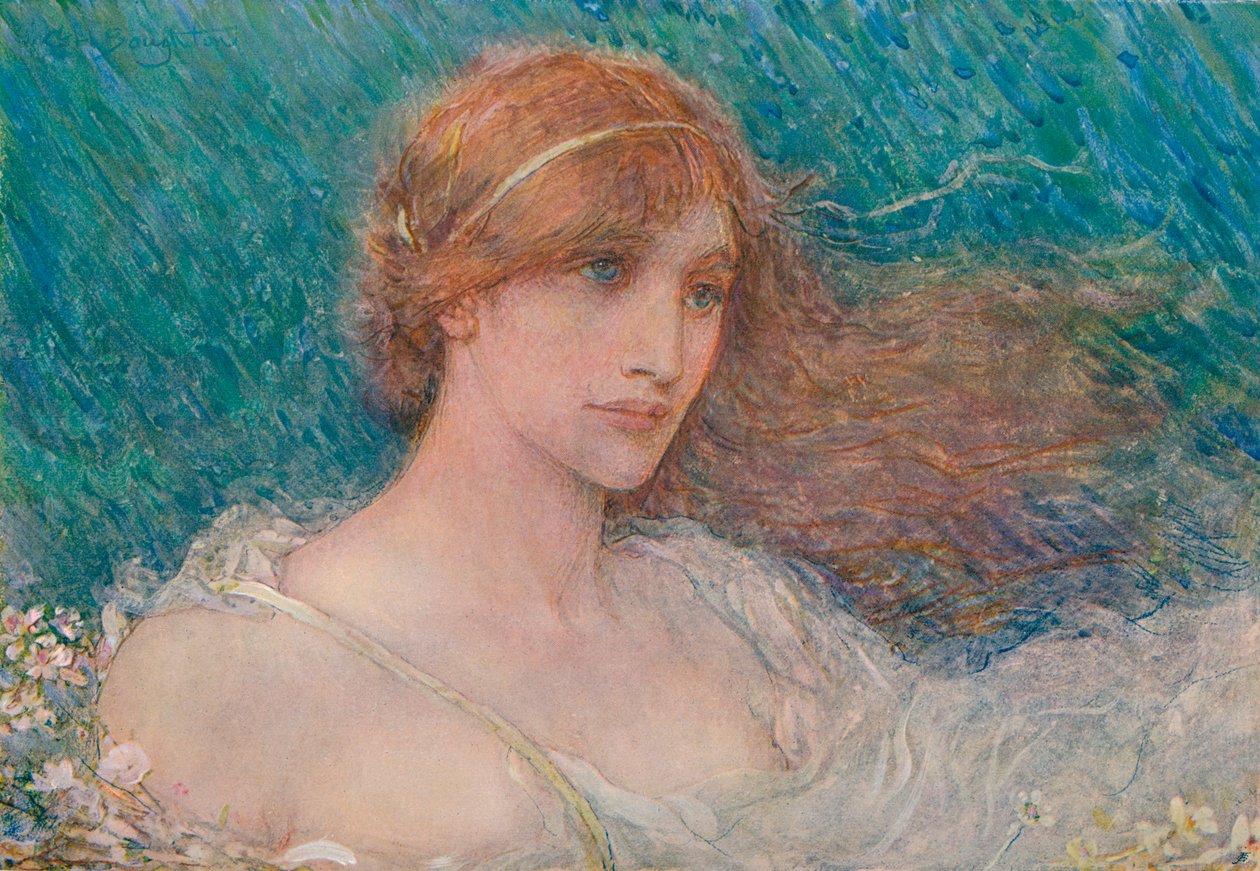أبريل ، c1850-1905 ، 1906. بواسطة جورج هنري بوجتون