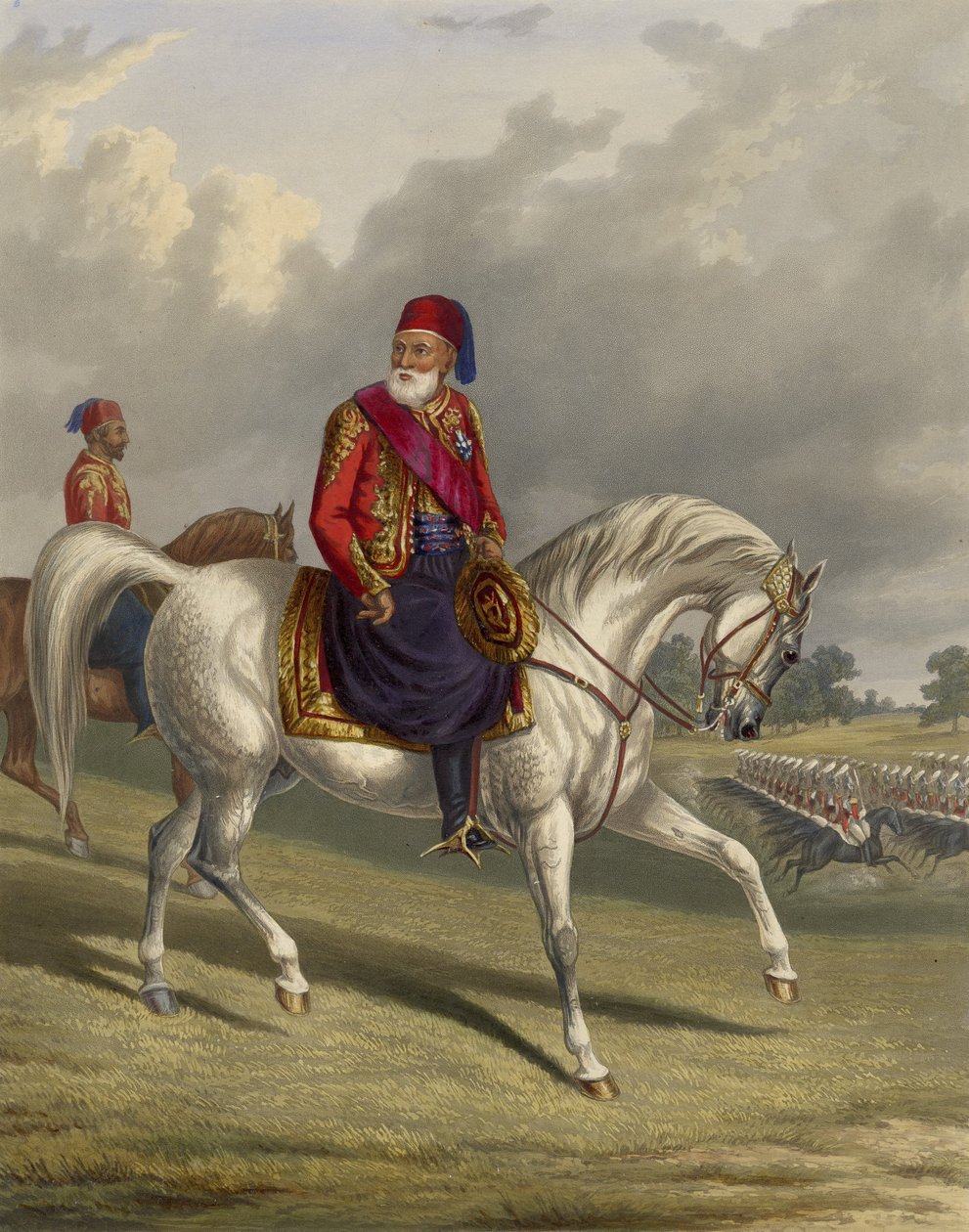 إبراهيم باشا من مصر 1789-1848 ، 1846 بواسطة جورج هنري لابورت