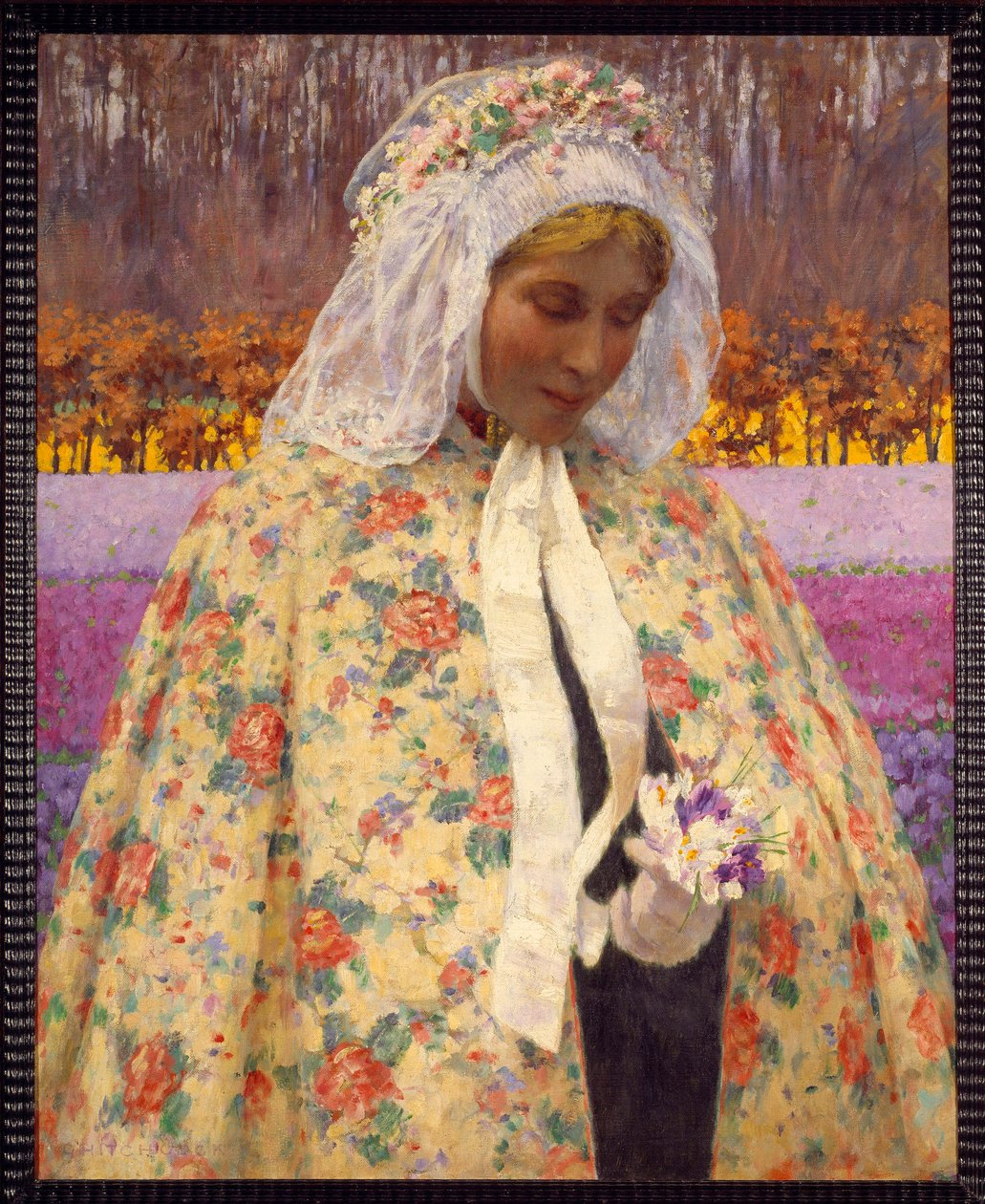 لوحة La Mariie لجورج هيتشكوك (1850-1913) (ec.amer) 1906 مجموعة خاصة بواسطة جورج هيتشكوك