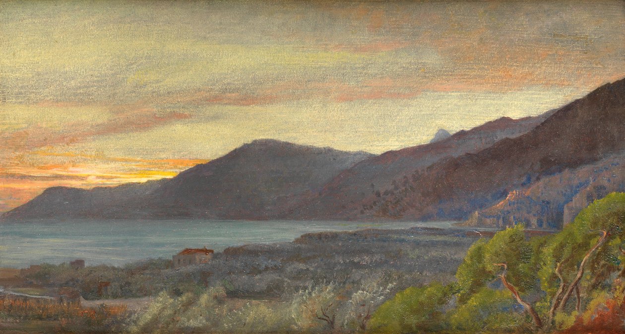 منظر من بورديغيرا ، 1882 بواسطة جورج هوارد