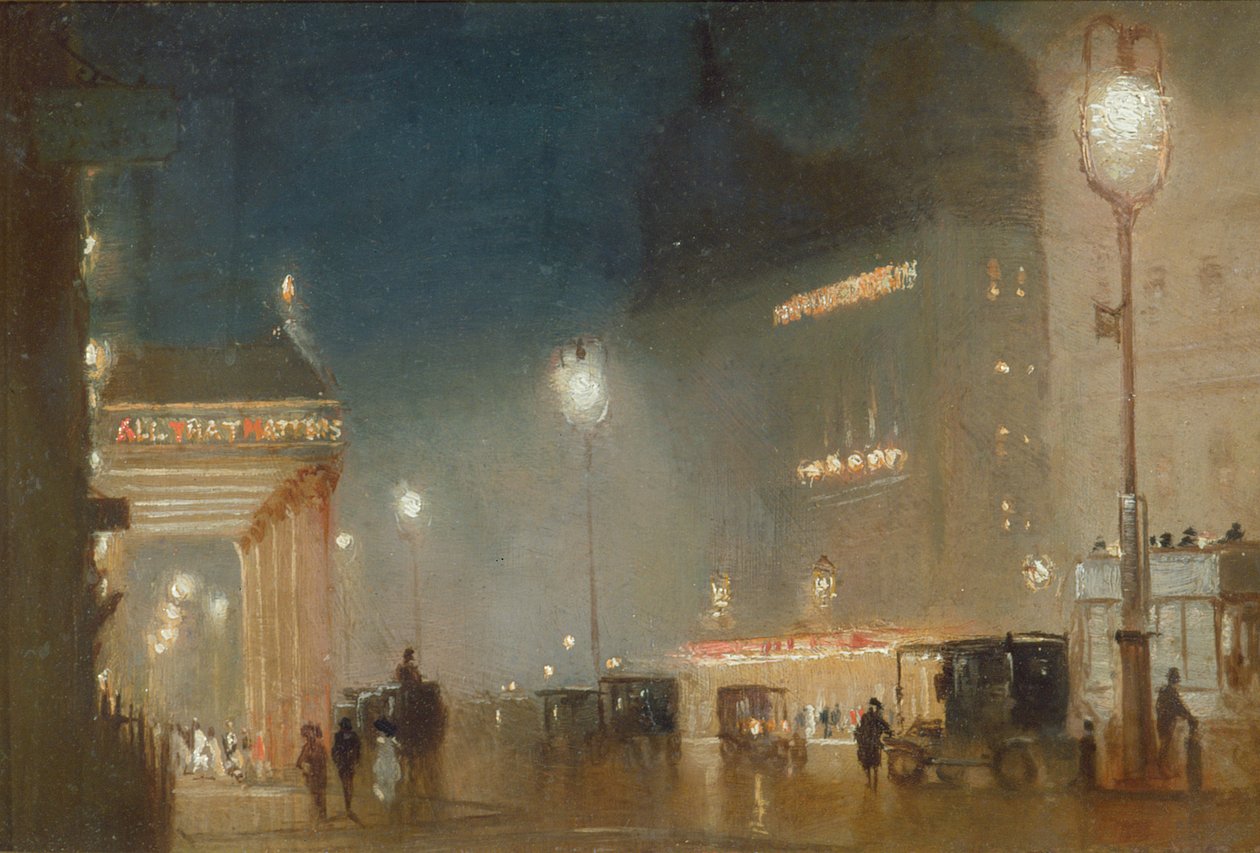 هايماركت ، لندن ، c1910 بواسطة جورج هايد باونال