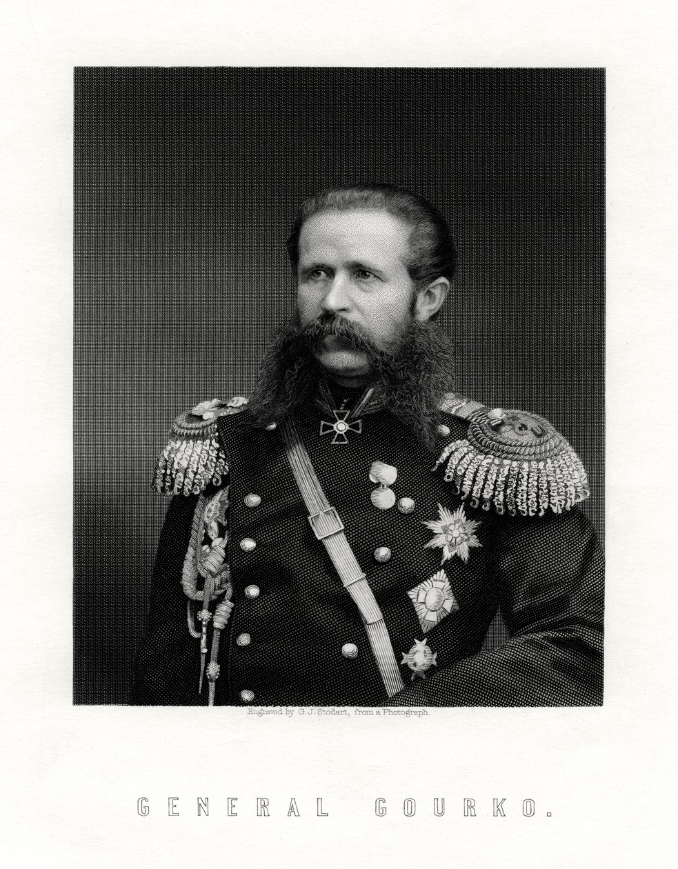 Iosif Vladimirovich Gurko ، المشير الروسي ، القرن التاسع عشر بواسطة جورج ج. ستودارت