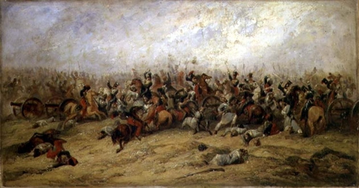 الصراع في البنادق ، بالاكلافا ، 1854 بواسطة جورج جونز