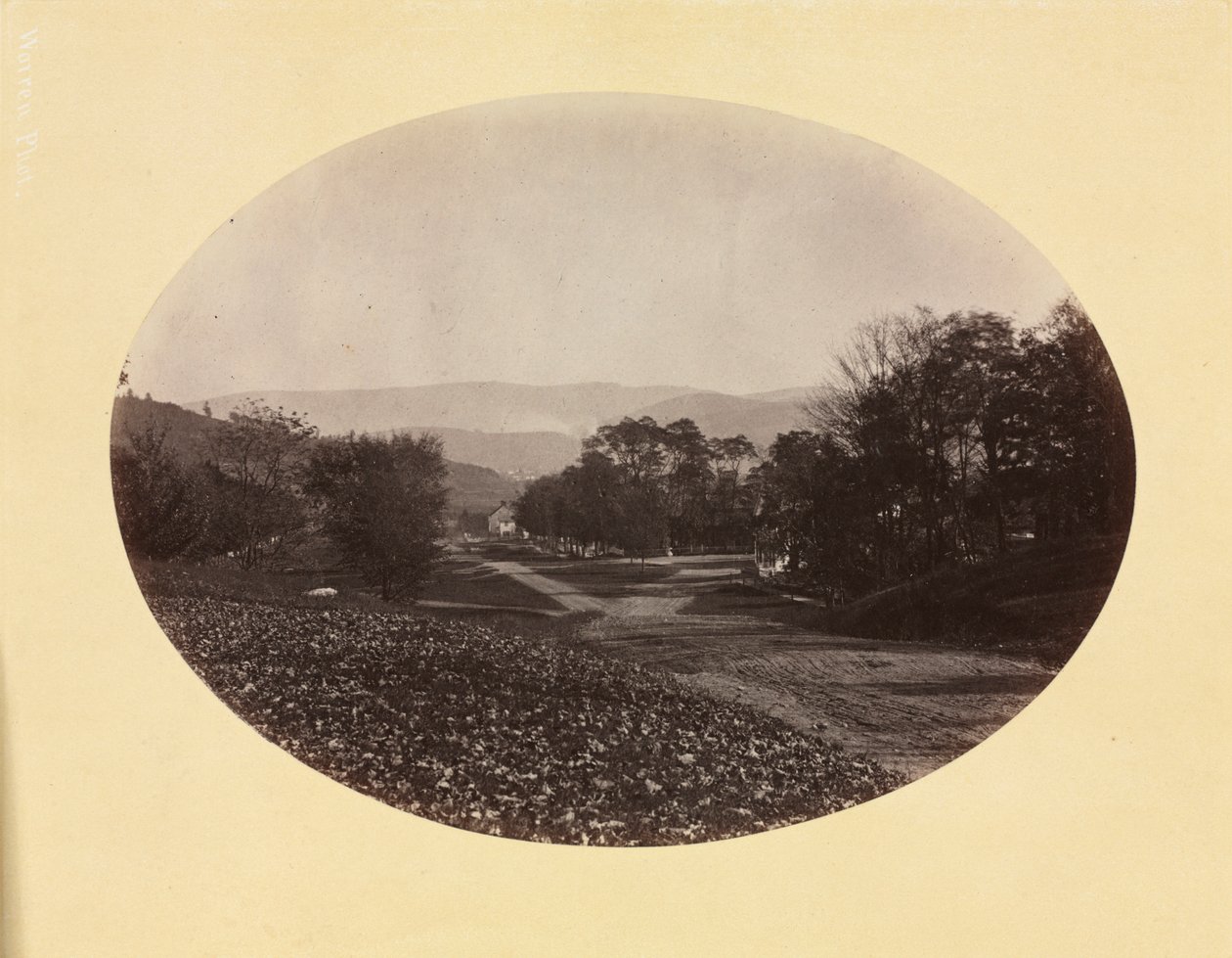 طريق في ويليامزتاون ، ج. 1870. بواسطة جورج كيندال وارن