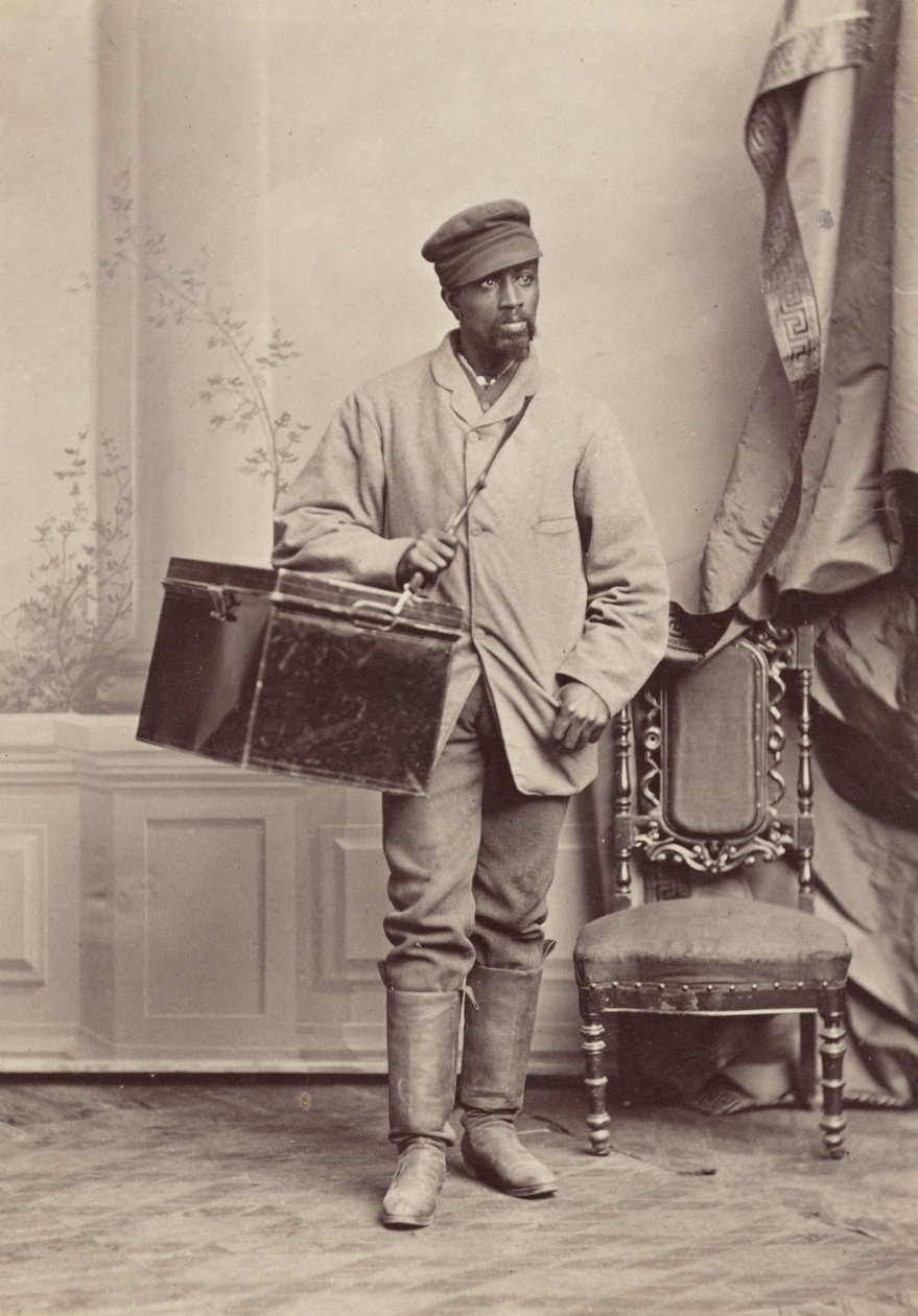 صورة لرجل [الصفحة اليسرى] ، ج. 1869. بواسطة جورج ك. وارن