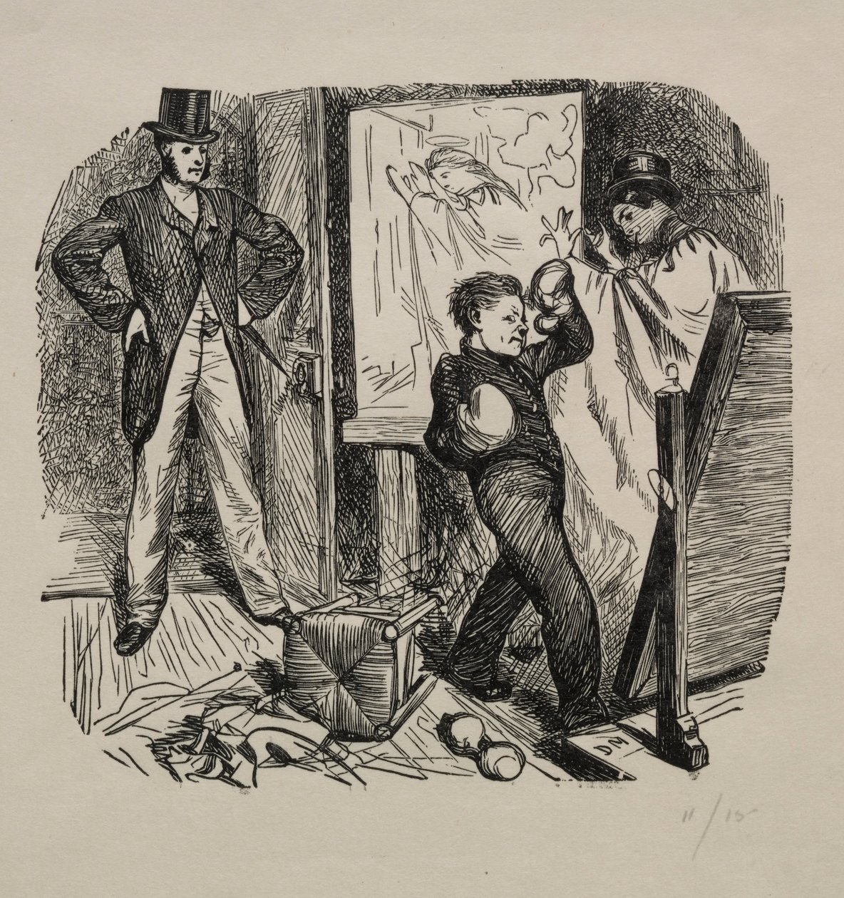 A Kettledrum في مايفير ، 1862. بواسطة جورج لويس بالميلا بوسون دو مورير