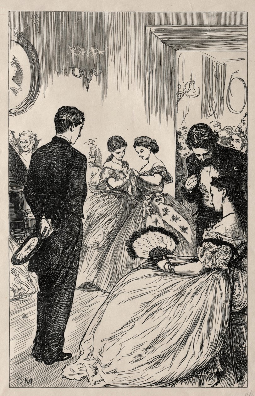 Coelebs في البحث عن مغلف Mulready ، 1865. بواسطة جورج لويس بالميلا بوسون دو مورير