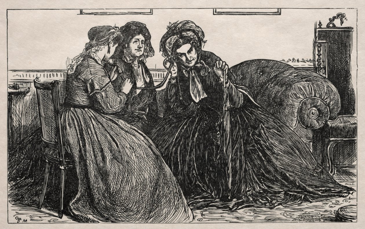الحياة في لندن ، 1866. بواسطة جورج لويس بالميلا بوسون دو مورير