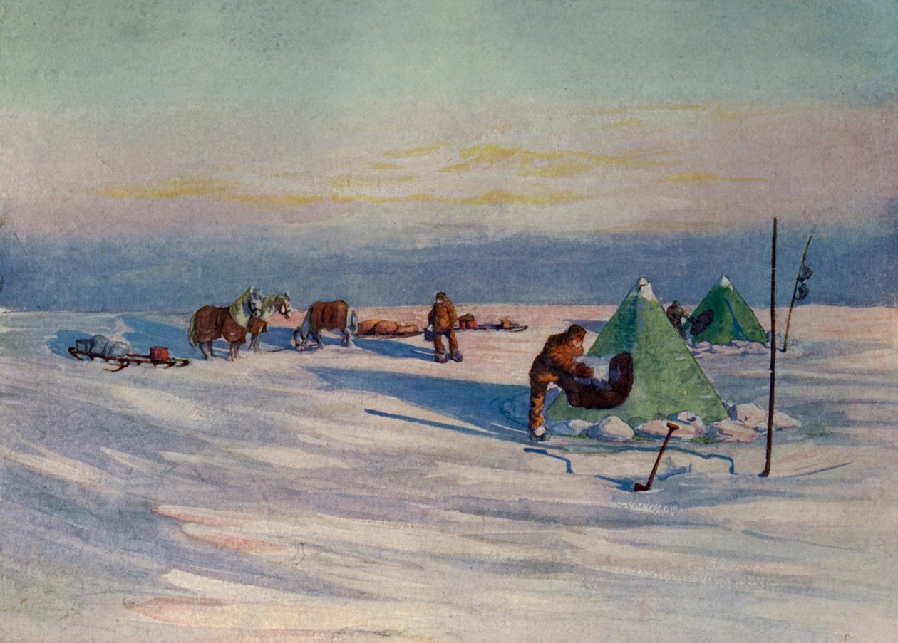 أمسية هادئة على الجدار ، c1908 ، 1909 بواسطة جورج مارستون