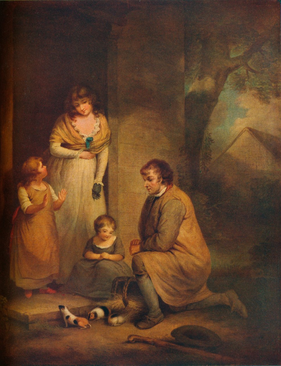 خنازير غينيا ، c1789 ، 1930. بواسطة جورج مورلاند