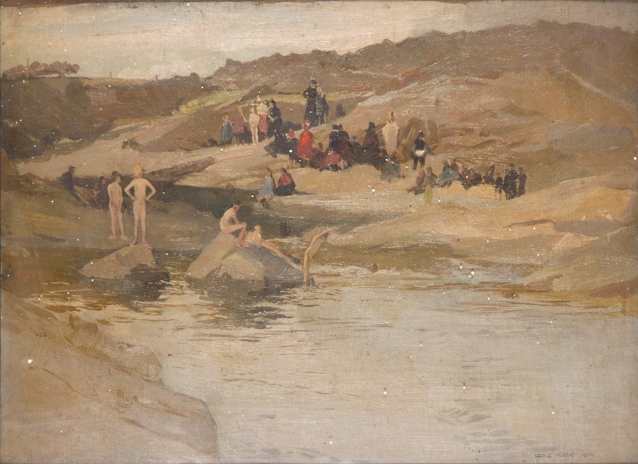 "الاستحمام" ، 1904 بواسطة جورج موراي