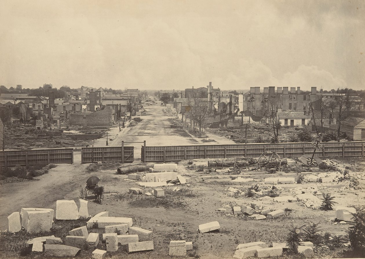 كولومبيا من مبنى الكابيتول ، 1860. بواسطة جورج إن بارنارد