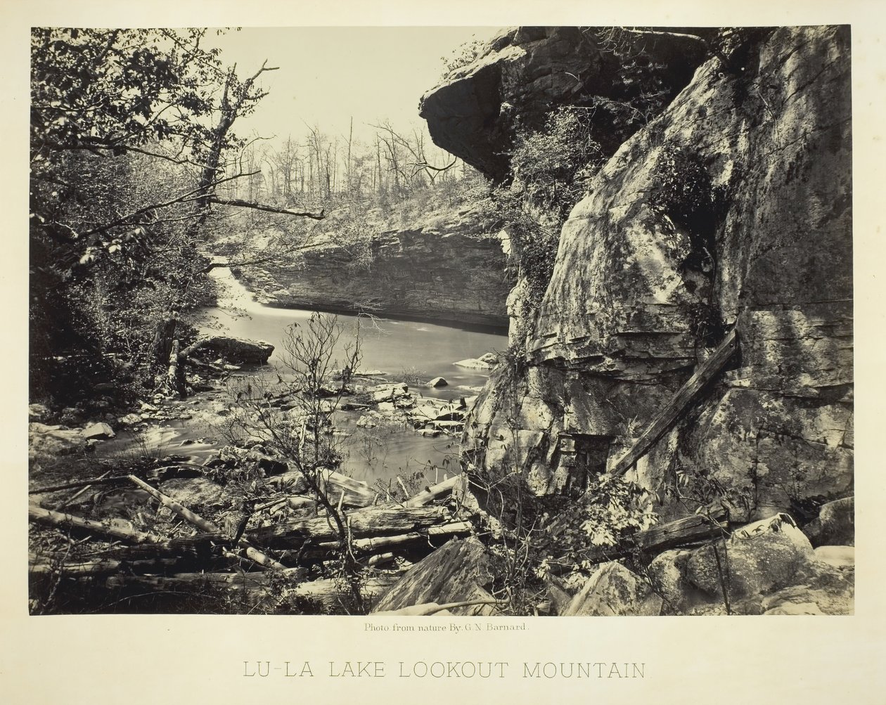 جبل Lu-La Lake Lookout ، 186466. بواسطة جورج إن بارنارد