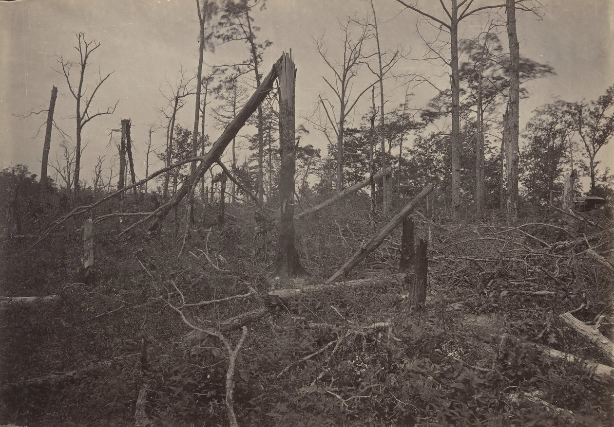كنيسة Hell Hole New Hope ، جورجيا ، 1860. بواسطة جورج إن بارنارد