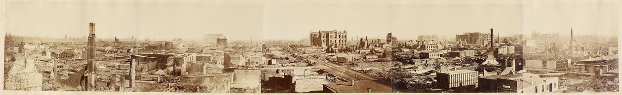 شيكاغو بدون عنوان بعد حريق شيكاغو 1871. بواسطة جورج إن بارنارد
