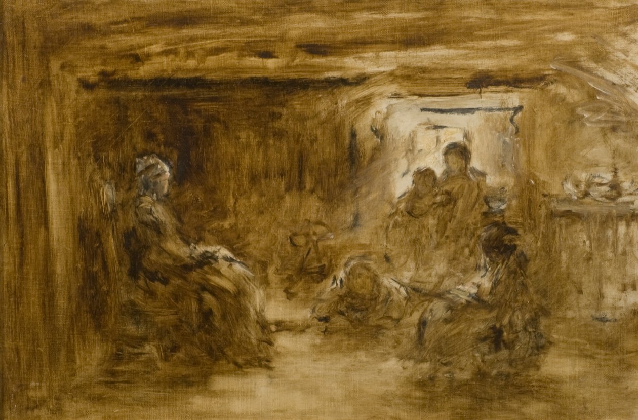 رسم مبكر لـ "The Legend" بواسطة جورج بول تشالمرز