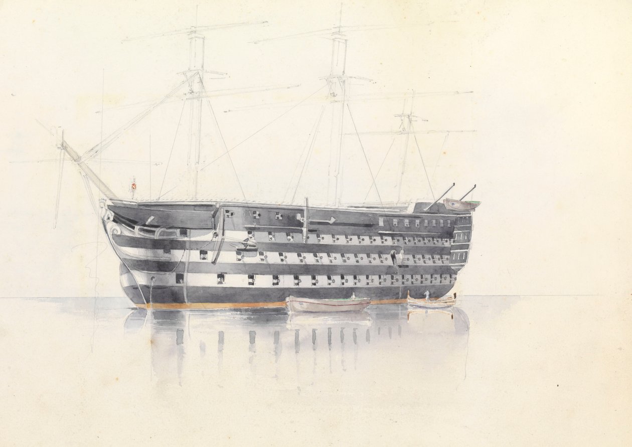 دراسة للسفينة HMS 