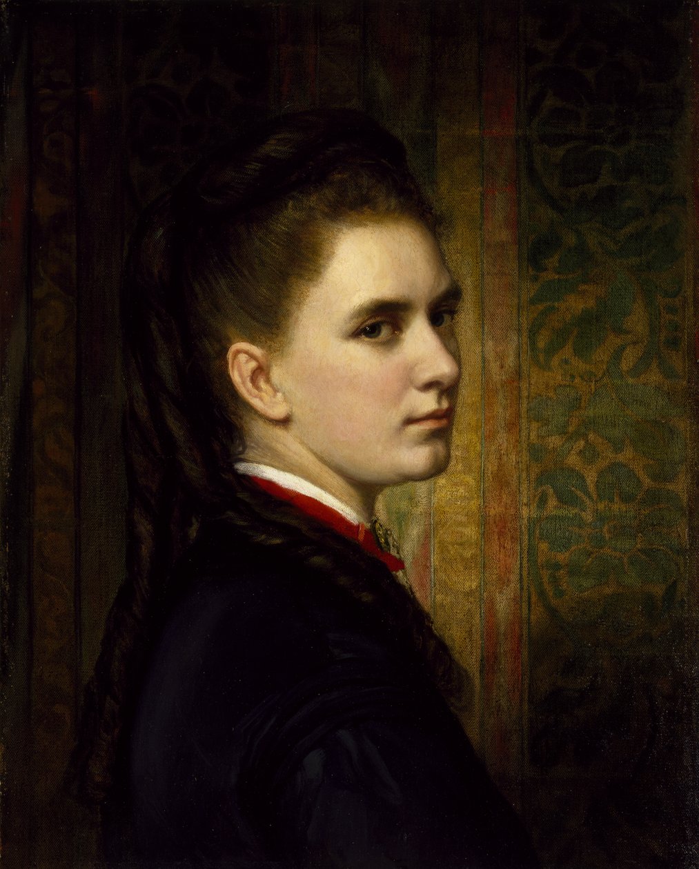 صورة ماريا هيلي ، ابنة الفنانين ، ج. 1871 بواسطة جورج بيتر الكسندر هيلي
