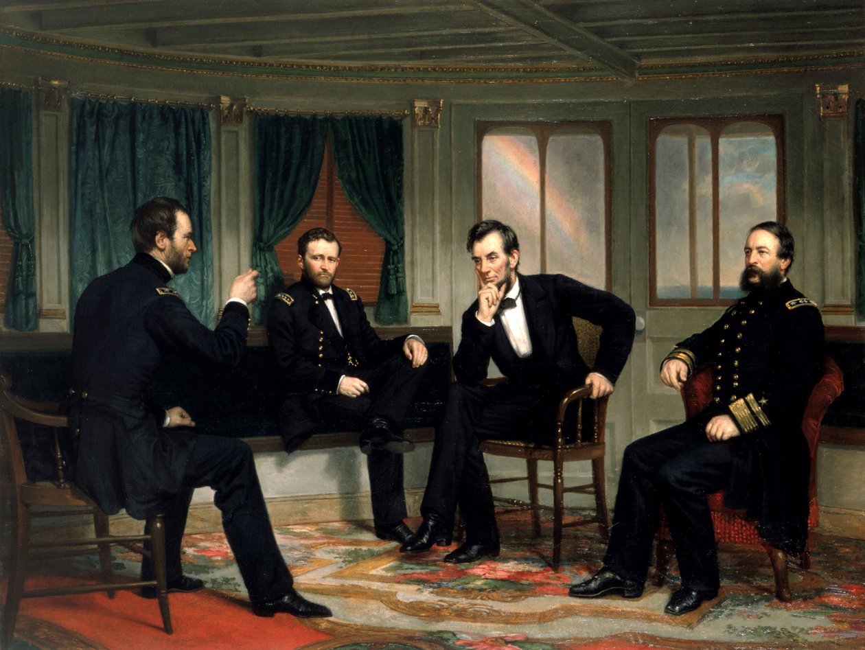 صانعو السلام ، 1865 بواسطة جورج بيتر الكسندر هيلي