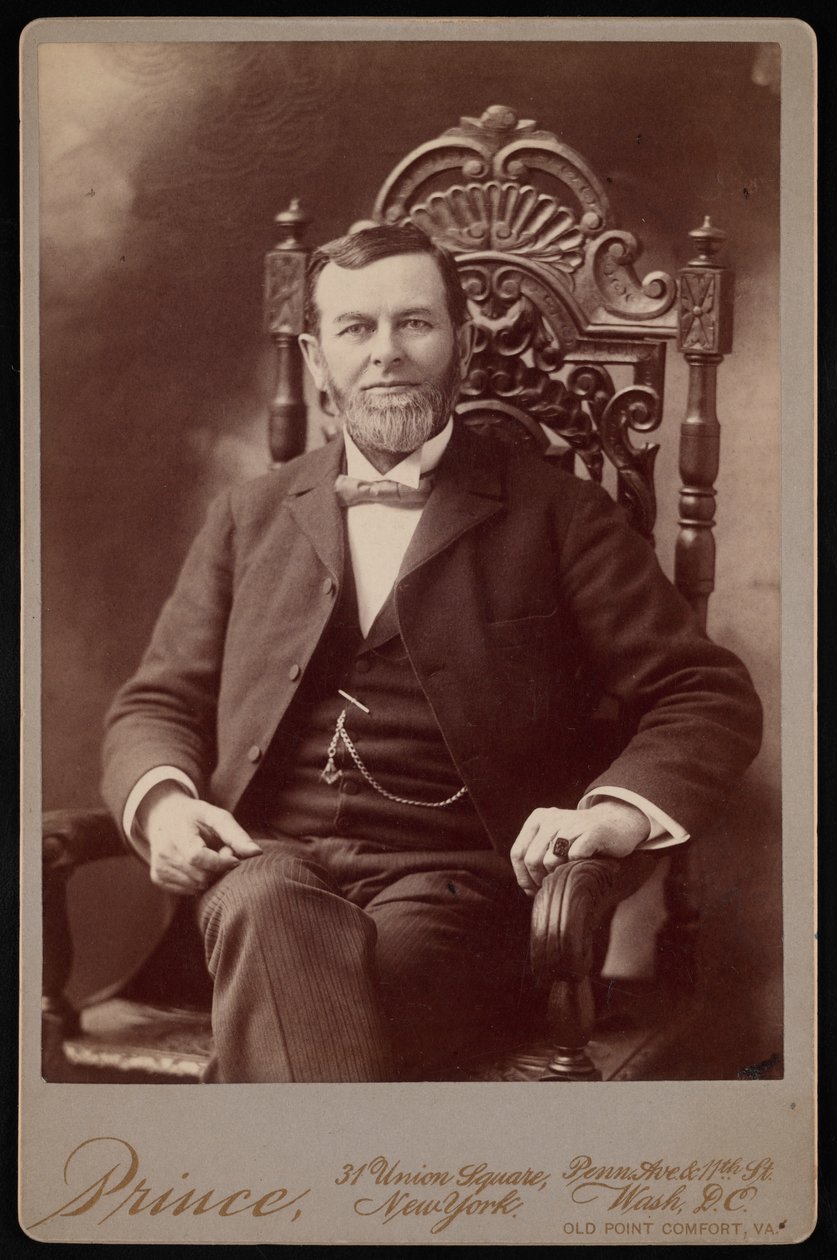 صورة لجوزيف ويليامز كولينز 1839-1904 ، 1890. بواسطة جورج برنس