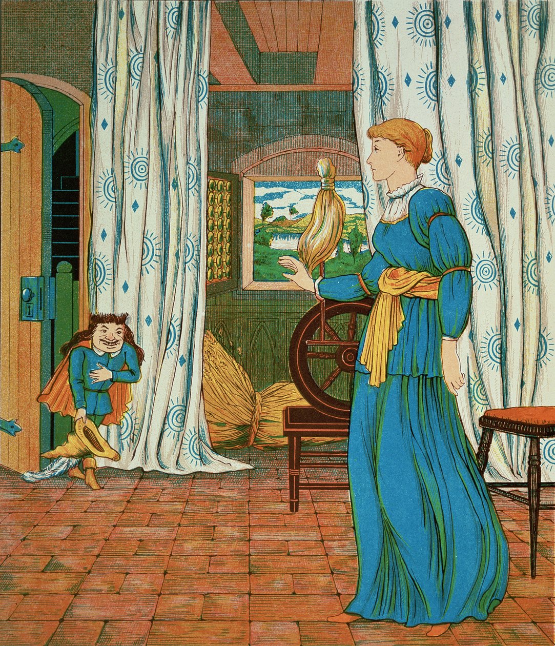 Rumpelstiltskin مع الأميرة بواسطة جورج ر. هالكيت