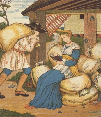 الأميرة القراءة من Rumpelstiltskin (لون ليثو) بواسطة جورج ر. هالكيت