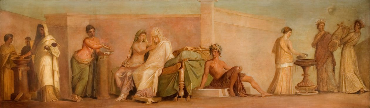 نسخة من زواج الدوبرانديني 1838. بواسطة جورج ريتشموند