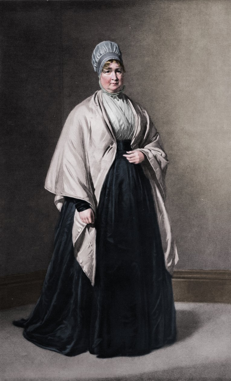 السيدة إليزابيث فراي 1780-1845 ، c1843 ، 1912 بواسطة جورج ريتشموند