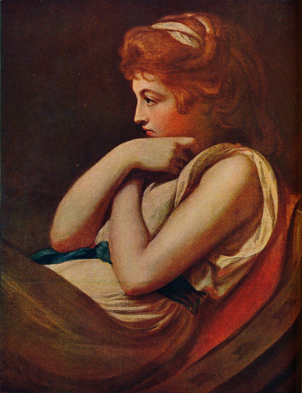 إيما ، سيدة هاميلتون ، c1785 ، 1909 بواسطة جورج رومني
