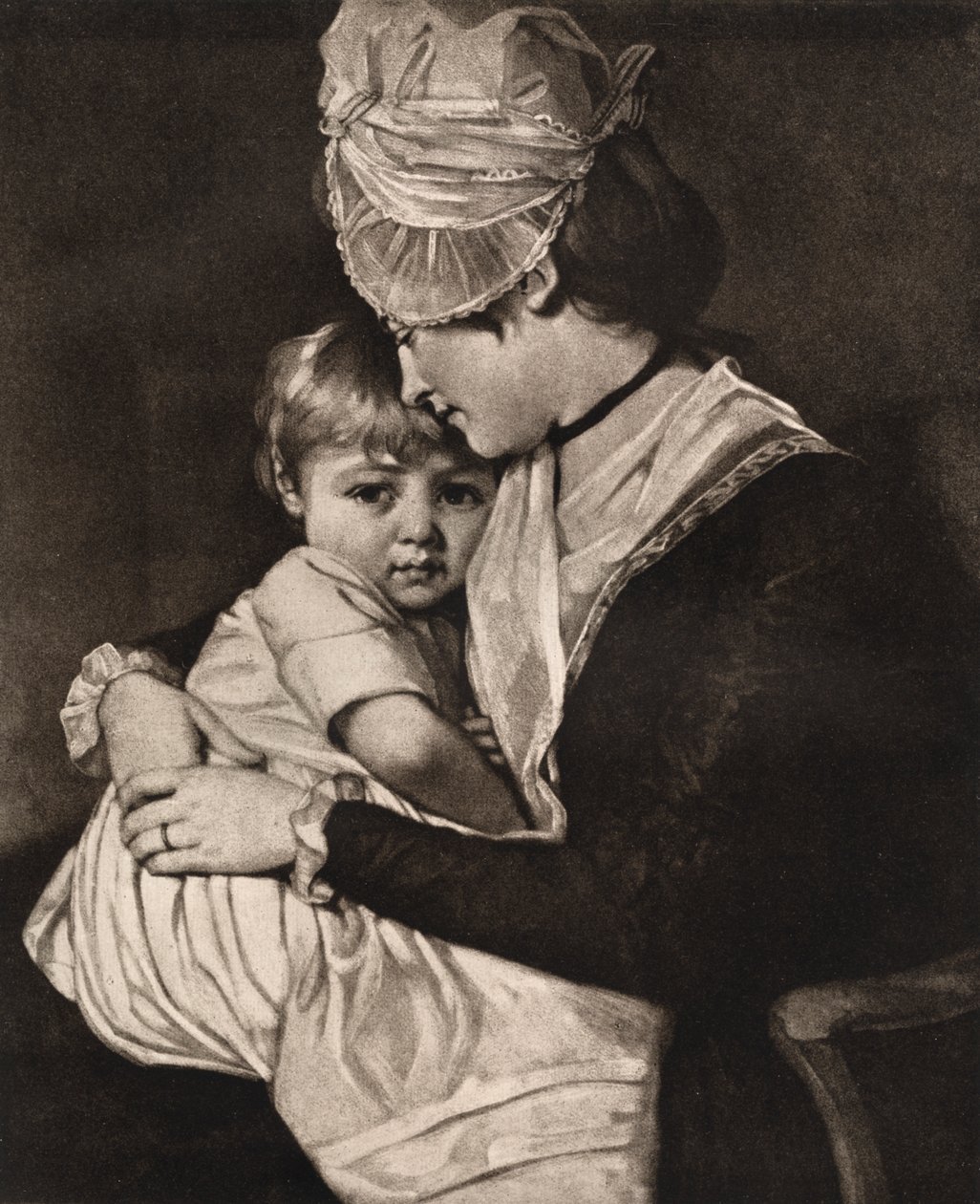 السيدة كارواردين والطفل ، c1775 ، 1912. بواسطة جورج رومني
