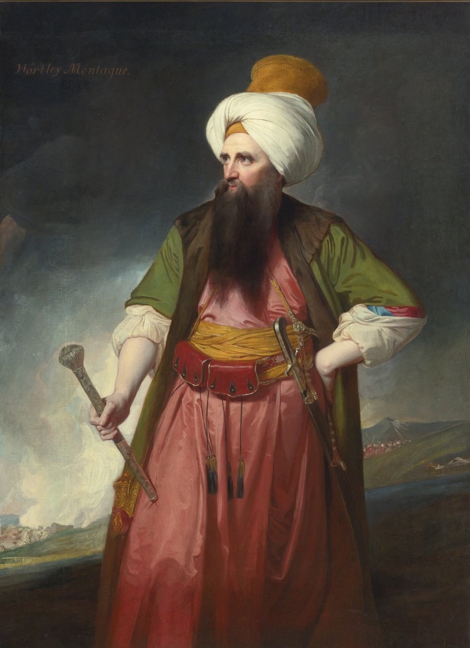 صورة إدوارد وورتلي مونتاجو 1713-1776 بواسطة جورج رومني