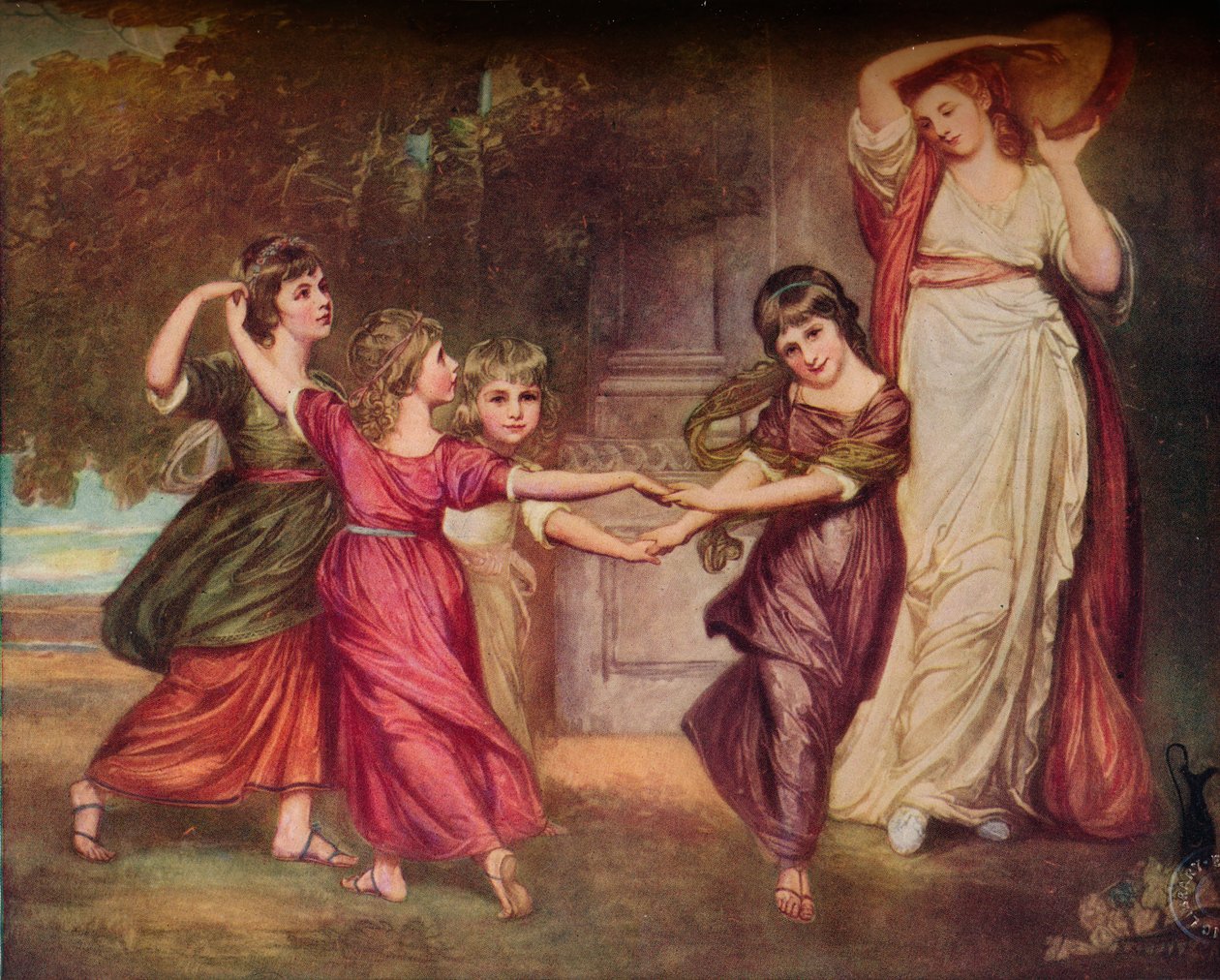 أطفال ستافورد ، c1776. 1914 بواسطة جورج رومني