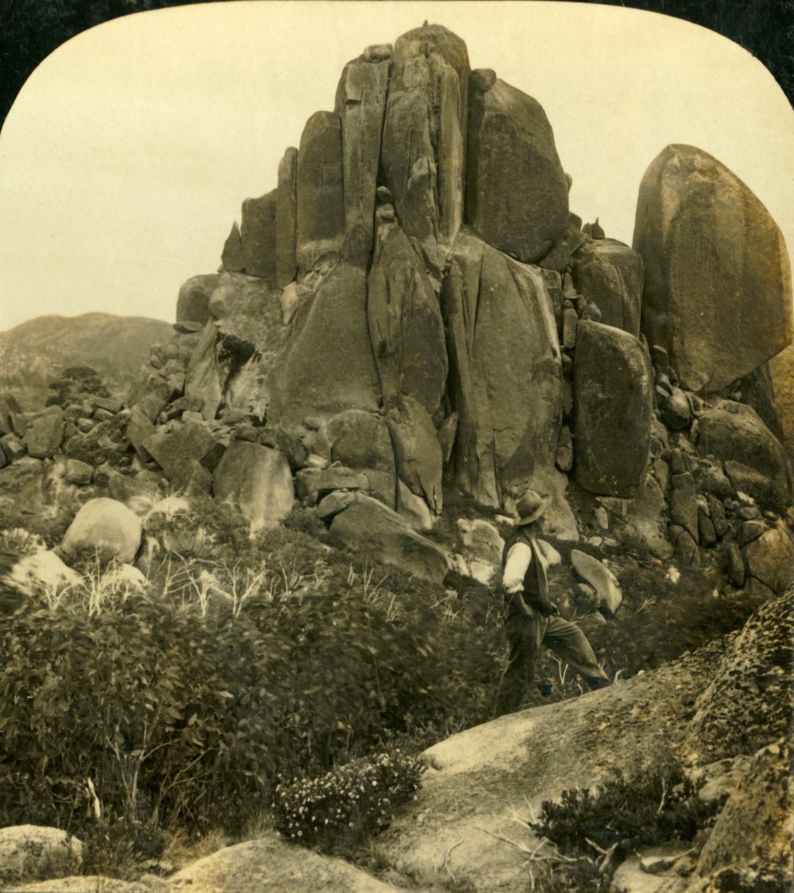 الكاتدرائية روك ، بافالو رينجز ، فيكتوريا ، أستراليا ، c1909. بواسطة جورج روز