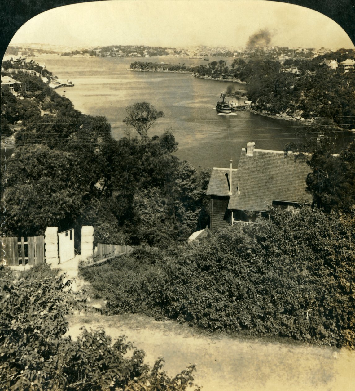 Mosmans Bay ، سيدني ، أستراليا ، c1909. بواسطة جورج روز