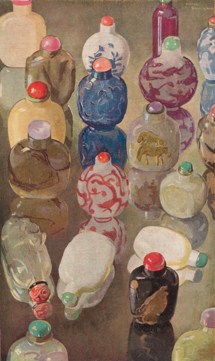زجاجات السعوط الصينية ، c1923. بواسطة جورج شيرينغهام