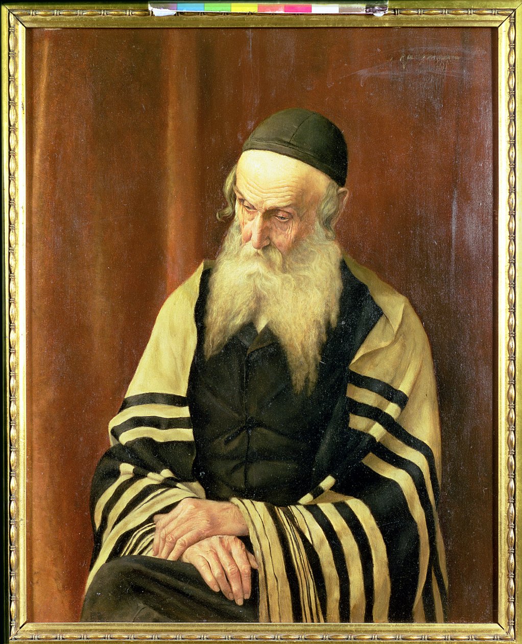 حاخام اشكنازي من القدس بواسطة جورج شيروود هانتر