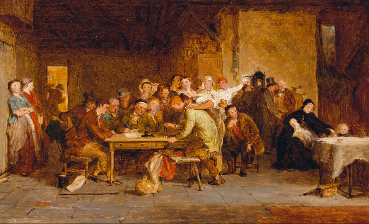 رسم تخطيطي لـ "السحب" 1868 بواسطة جورج سميث