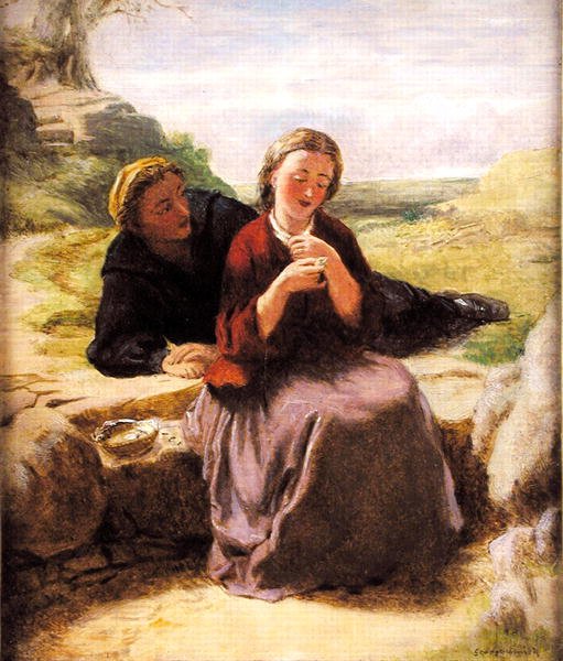 ساعة الفراغ (زيت على لوح) بواسطة جورج سميث