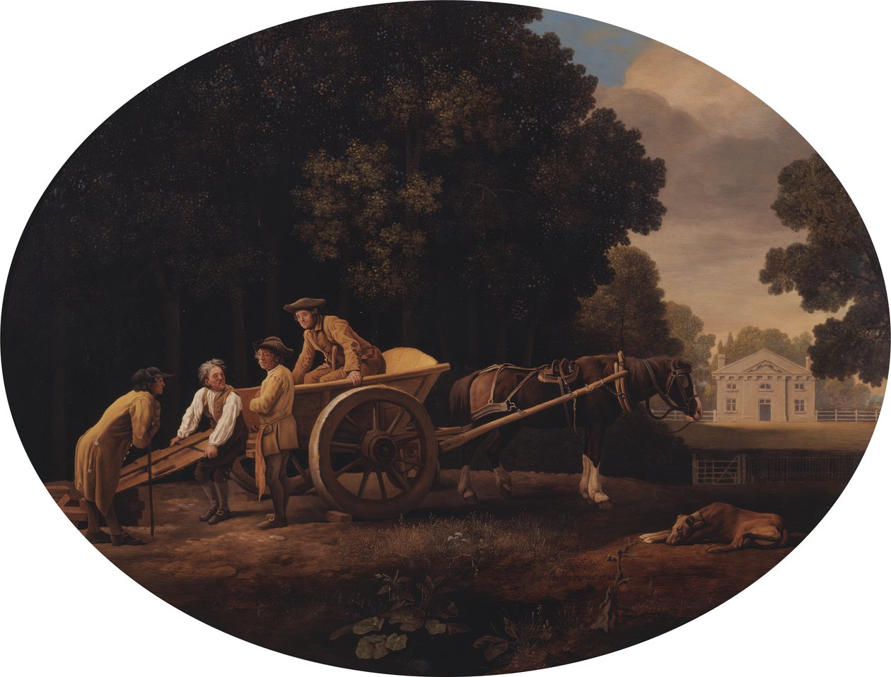 عمال ، 1781. بواسطة جورج ستابس
