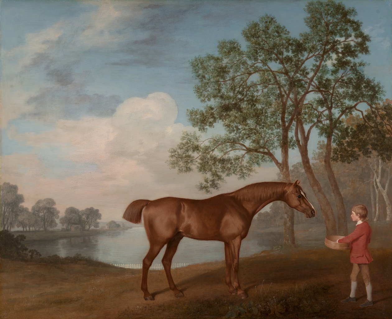 اليقطين مع الفتى الاسطبل ، 1774. بواسطة جورج ستابس