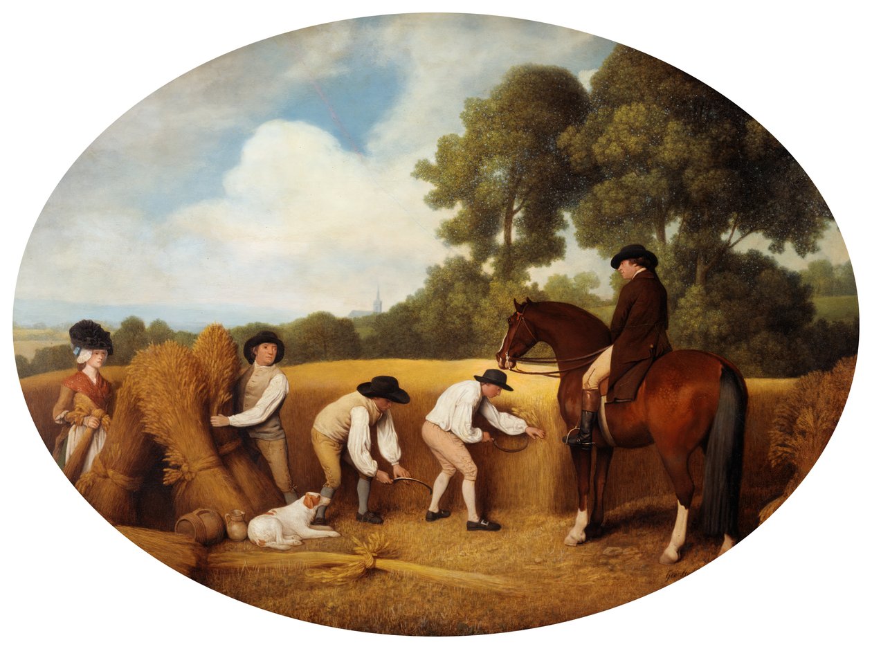 حصادات ، 1795. بواسطة جورج ستابس
