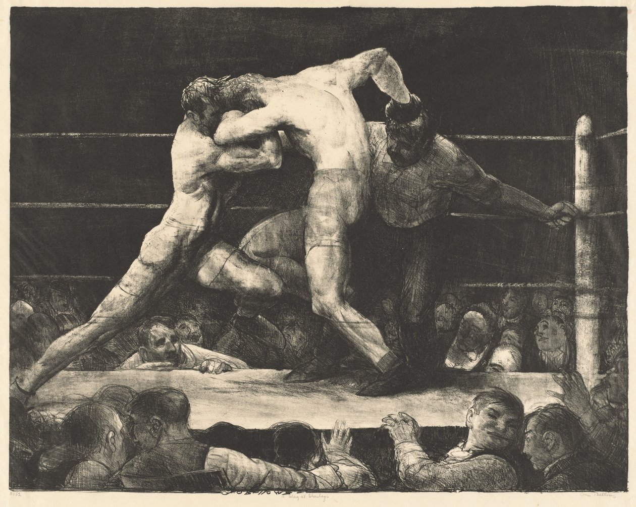 الأيل في شاركيز ، 1917. بواسطة جورج ويسلي بيلوز