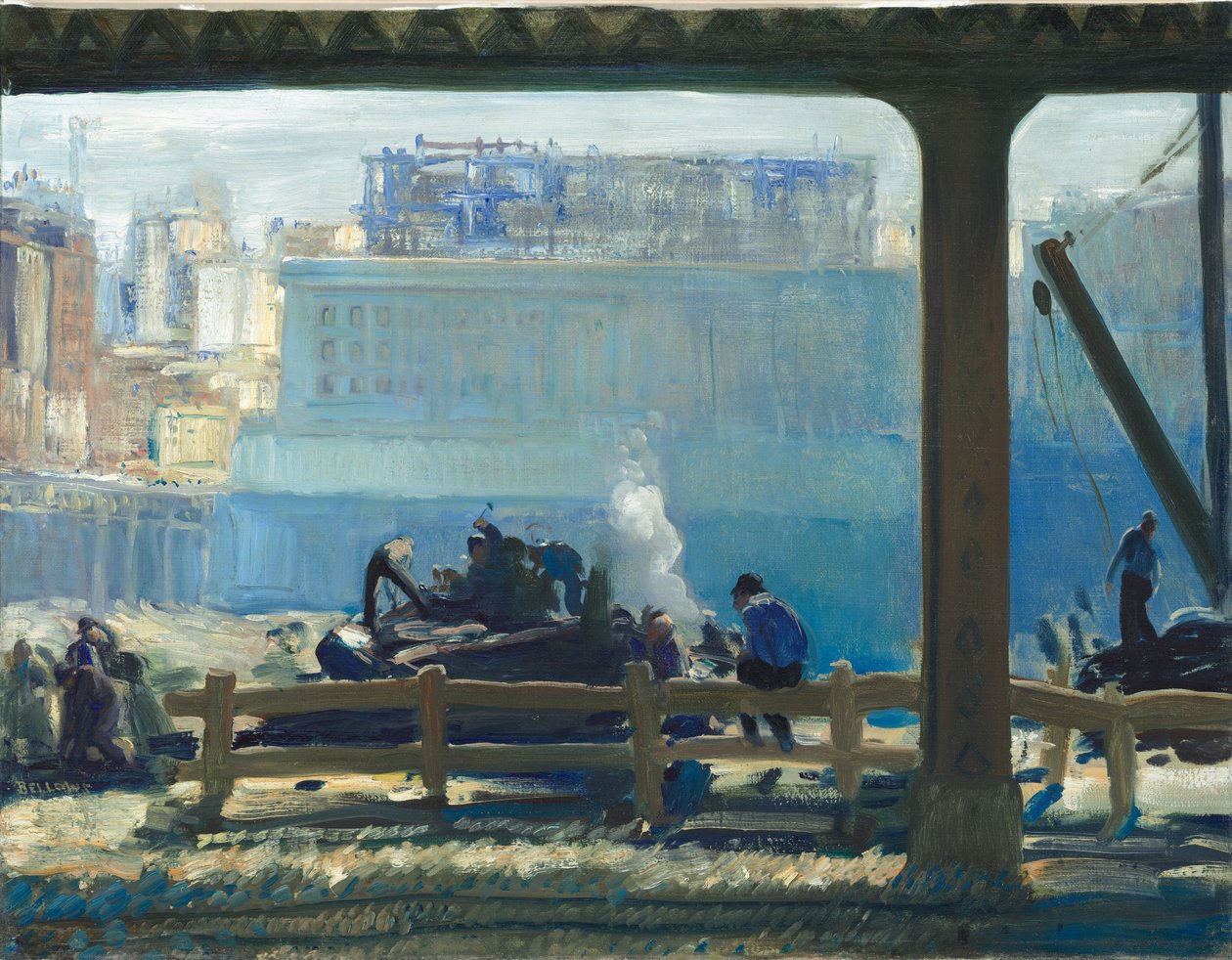 بلو مورنينغ ، 1909. بواسطة جورج ويسلي بيلوز