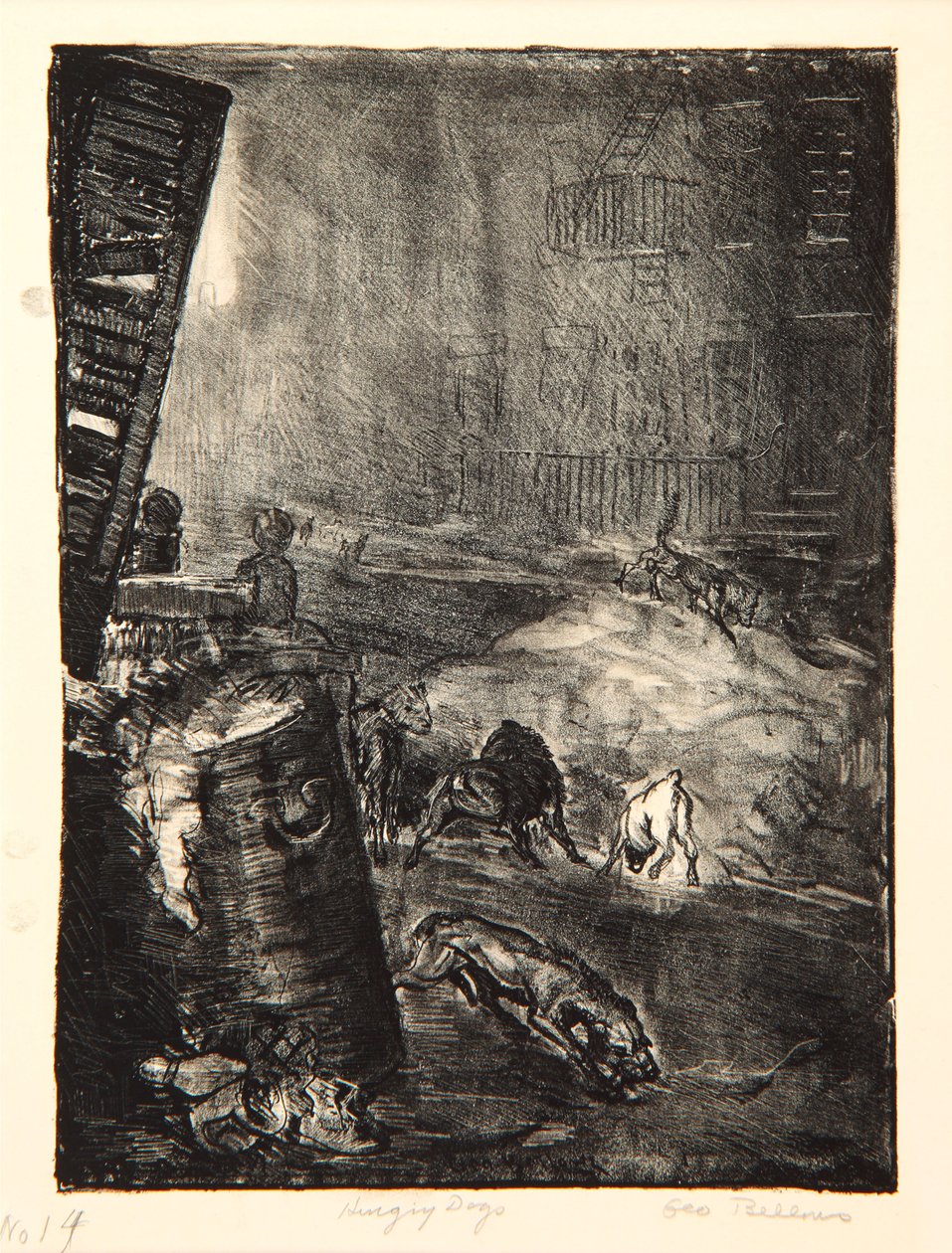الكلاب الجائعة ، الحجر الثاني ، 1916 بواسطة جورج ويسلي بيلوز