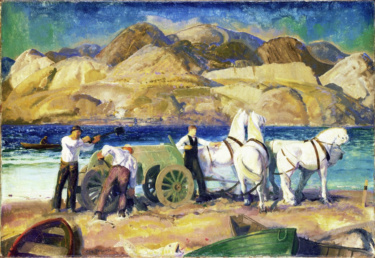 عربة الرمال ، 1917 بواسطة جورج ويسلي بيلوز