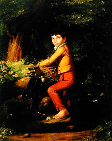 The Woodchopper ، حوالي 1835 (زيت على قماش) بواسطة جورج وايتينج فلاج